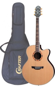 Электроакустическая гитара CRAFTER JE-18 / N с чехлом